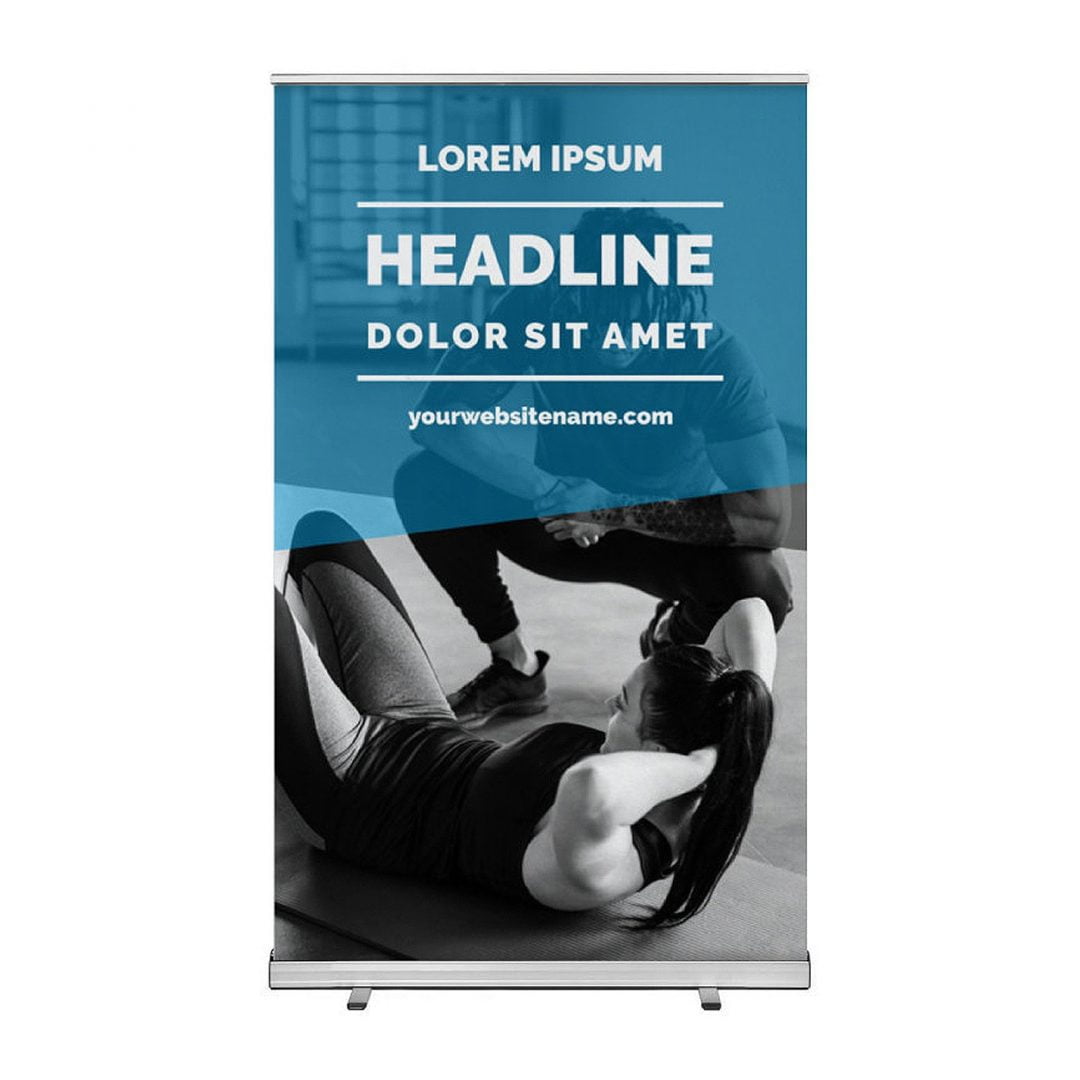 CYO Wide Roller Banner - Wide Roller Banner (Lifestyle)