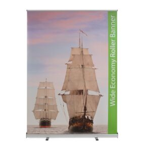 Wide Roller Banners - Wide Economy Roller Banners